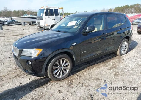 2014 BMW X3 xDrive28I z USA, uszkodzony, nr VIN 5UXWX9C54E0D13241